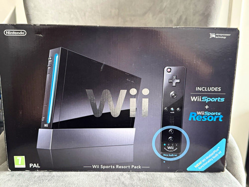 Nintendo wii black - nintendo, sports