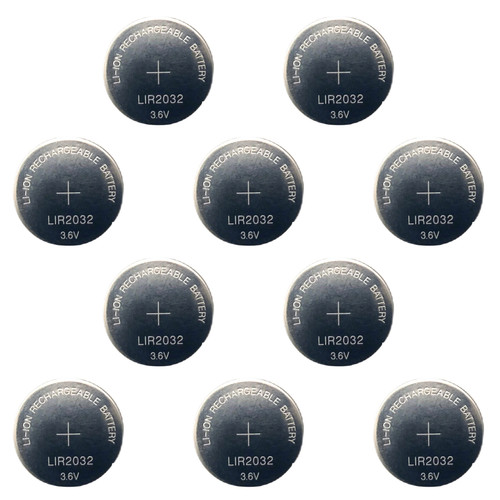 Lir2032 cr2032 - 10,