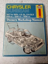 Chrysler Sunbeam Owners