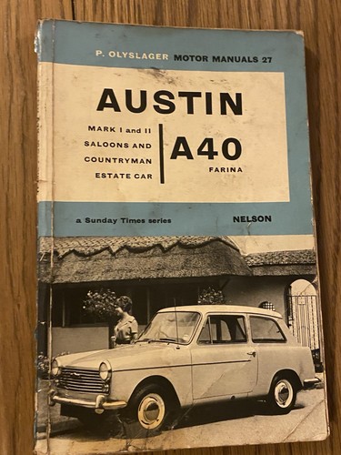 Austin a40 farina - farina, olysger