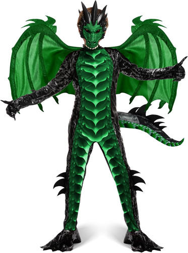 Child boys dragon costume - boys,