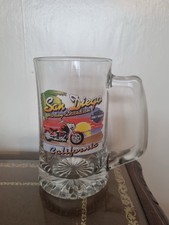 VINTAGE Harley-Davidson San Diego California Beer Stein Mug Motorcycle