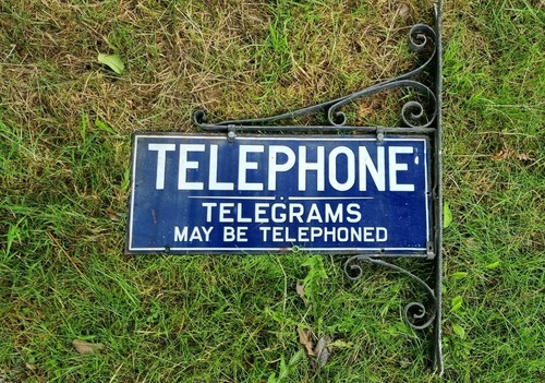 Telephone telegram antique - ,