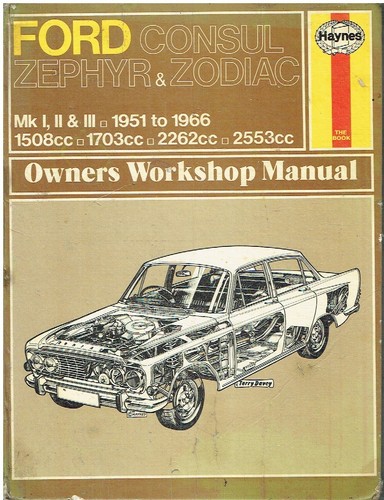 Ford consul zephyr zodiac - consul,