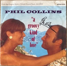 Phil Collins : signed A Groovy