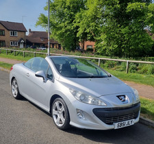 2012 Peugeot 308 CC 2.0 HDi GT Euro 5 2dr MOT 21-05-26 Great Car