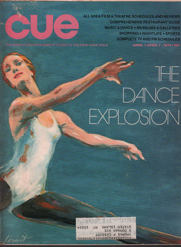 New york cue - magazine, 1