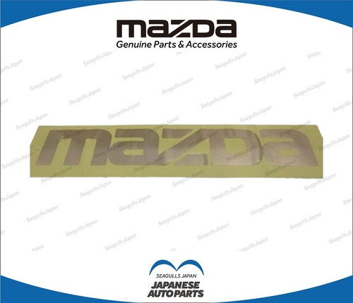 Mazda tail gate - tail, decal