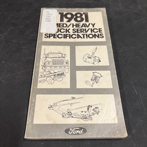 Ford 1981 medium heavy truck - medium,