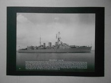 NAVAL PRINT- HMS APOLLO N01 (1943) FAST MINELAYER