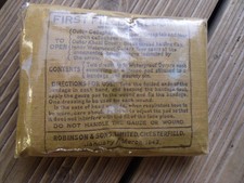 WWII BRITISH ARMY FIRST FIELD