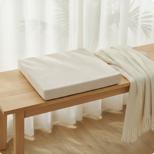 Chair cushion with ties - with,