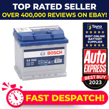 Car Battery S4002 Bosch 012 470A 52Ah 4Yr Warranty 207x175x190