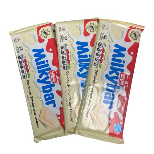Milkybar white chocolate - 3,