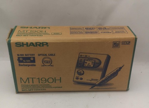 Sharp mt190h minidisc - minidisc, player