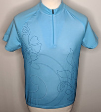 Non-Vintage Crane Sport Cycle Jersey Shirt Womens Size S Techtex with Elastane