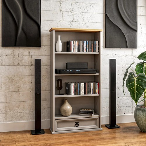 Corona dvd rack grey drawer - rack,
