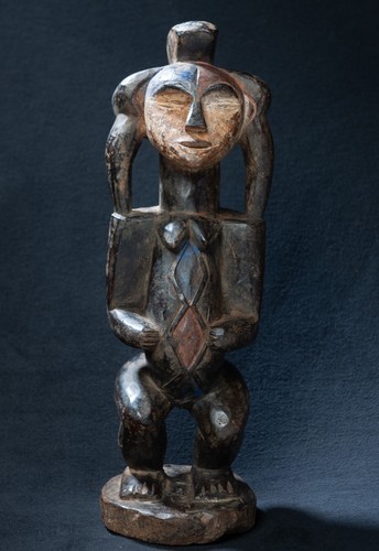 Kulango statue ivory coast - kulango, statue,