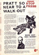 SPEEDWAY STOP PRESS #10 