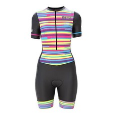 women tri suit cycling skin suit ladies triathlon one piece running swimming TOP