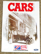 1986 FORD CARS Brochure inc