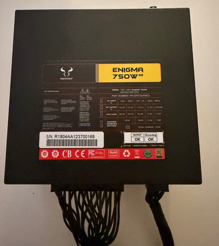 Riotoro enigma 750w - riotoro,