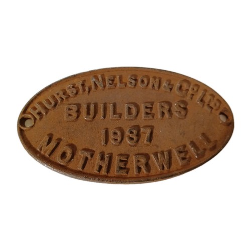 Railwayana hurst nelson ltd - railwayana, nelson&co