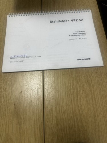 Stahl folder vfz parts - stahl, 52