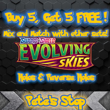 Pokemon Cards - Sword & Shield: Evolving Skies - Holos & Reverse Holos  - TCG