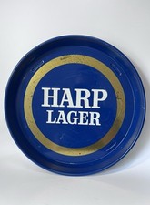 Vintage Harp Lager Metal Bar