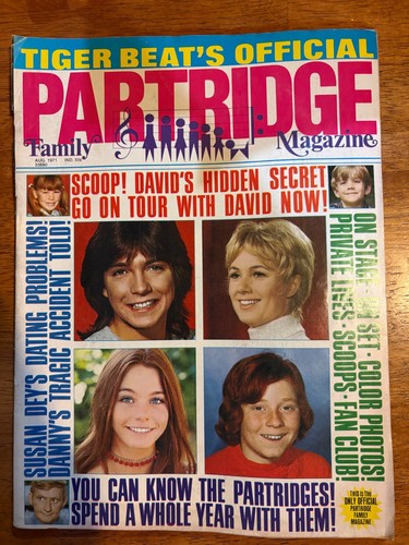 Tiger beat partridge family - tiger,