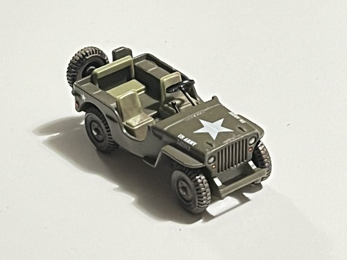Corgi diecast weathered willys - diecast,