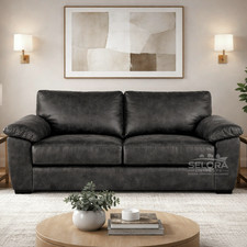 Amalfi Faux Leather Sofa Set