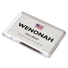 FRIDGE MAGNET - Wenonah - New