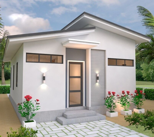 20x26 feet tiny house - 20x26,
