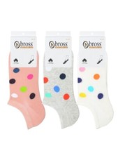 3 Pair Women’s %74 Cotton