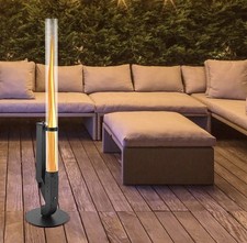Outdoor Flame Pellet Heater
