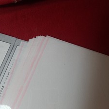 A4 X14 Sheets Clear Acetate