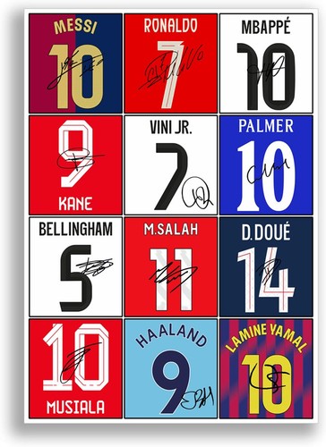 Football poster messi ronaldo - football,