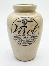 VIROL STONEWARE JAR VINTAGE
