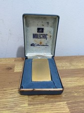 Colibri Molectric 88 Lighter Vintage Lighter, Gold Plated, Sparks With Box 