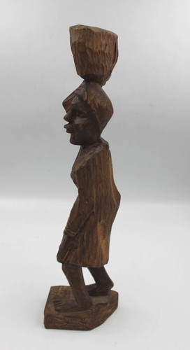 Vintage hand carved wooden - vintage,