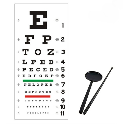 Snellen eye chart charts - snellen,