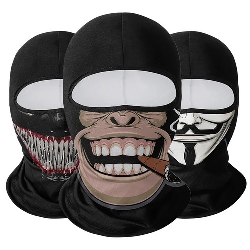 Motorcycle balaclava ghost - motorcycle,