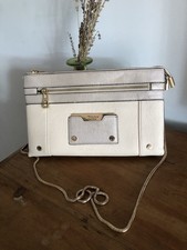 Vintage Dune 1990s handbag champagne metallic gold handbag with strap