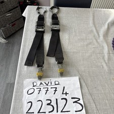 UNWIN Extra Strength Wheelchair Straps / Restraints ..sold As A Pair -2 Pair Av