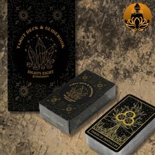 Eighty Eight Gemstones Tarot Cards Deck, Healing, Spiritual, Messages, Abundance