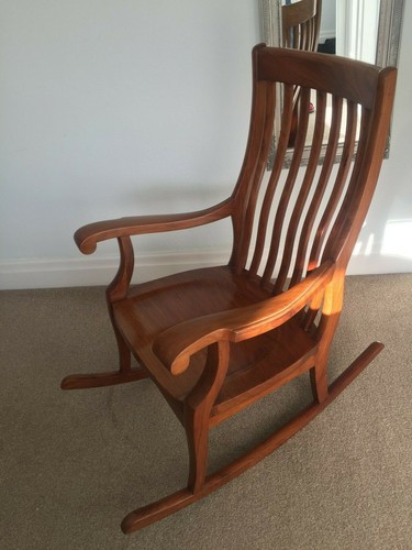 Beautiful solid wood rocking - beautiful,