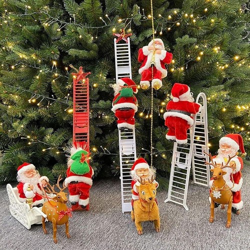 Santa claus chimney climbing - claus,