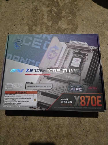 Motherboard msi mpg x870e - motherboard,